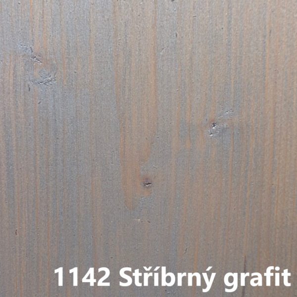 OSMO olejová lazura effekt stříbrný grafit 1142 0,75 l - Image 2