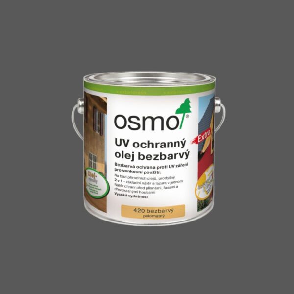 OSMO UV olej bezbarvý venkovní 420 0,75 l