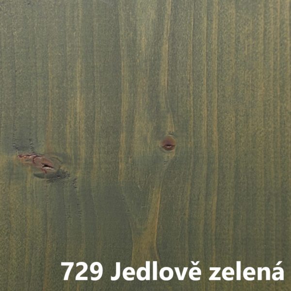 OSMO olejová lazura jedlově zelená 729 2,5 l - Image 2