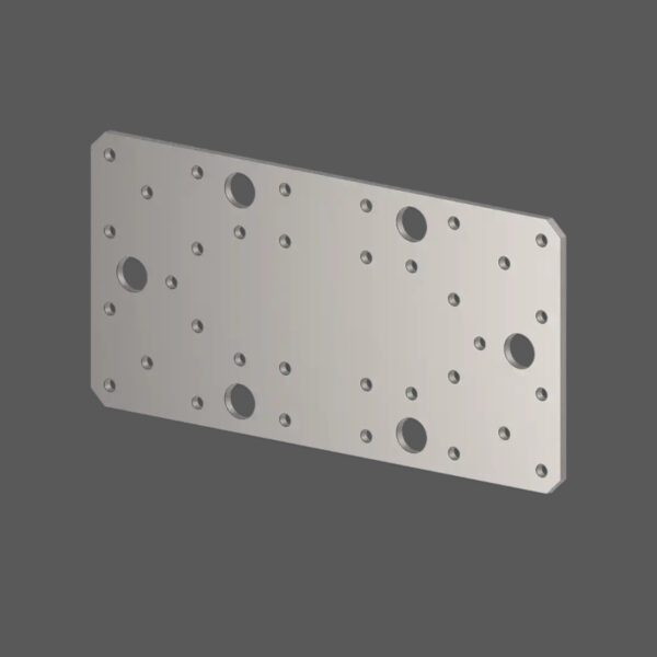 Kování spojovací deska kombi 90x200x2,0 mm